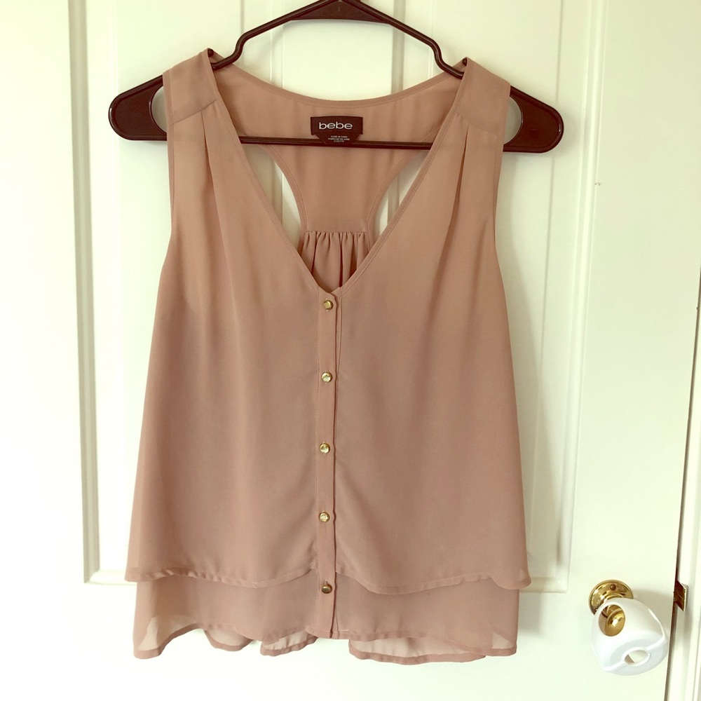 BEBE Sleeveless Top